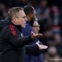 Pelatih interim Manchester United Ralf Rangnick saat mendampingi timnya menghadapi Crystal Palace dalam lanjutan Liga Inggris di Stadion Old Trafford, Manchester, Inggris, Minggu (5/12/2021). (ANTARA/REUTERS/Phil Noble)