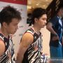 Kevin Sanjaya Sukamuljo/Marcus Fernaldi Gideon lolos ke babak final World Tour Finals 2021 setelah mengalahkan Lee Yang/Wang Chi Lin (Taiwan) di Bali, Sabtu (4/12/2021). ANTARA/Roy Rosa Bachtiar/aa.