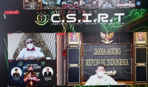 Cegah Peretasan Data, Kejaksaan Agung Bentuk Tim CSIRT Peluncuran Tim Insiden Siber Kejaksaan Agung atau Computer Security Incident Response Team (CSIRT) atau Kejaksaam Agung-CSIRT, di Jakarta