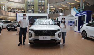 SUV Hyundai Creta ketika lauching di Kota Bandung