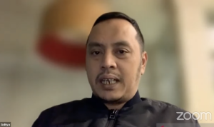 Hasil tangkapan layar ketika Wakil Ketua Badan Legislasi DPR RI Willy Aditya ketika memberi paparan dalam seminar nasional bertajuk “Gerakan Ibu Bangsa untuk Perlindungan Pekerja Rumah Tangga” yang disiarkan secara langsung di kanal YouTube Kongres Wanita Indonesia, dan dipantau dari Jakarta, Rabu (3/11/2021). ANTARA/Putu Indah Savitri