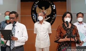 Satgas BLBI Sita Ratusan Aset Tanah Milik Grup Texmaco Tangkapan layar konferensi pers Satgas BLBI yang disiarkan di kanal YouTube Kemenko Polhukam RI, dipantau di Jakarta, Kamis (23/12/2021). ANTARA/Tri Meilani Ameliya.