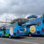 ilustrasi bus sedang terparkir di terminal. (Foto: Dishub Kota Bandung)