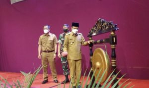 Pembukaan Sosialisasi Saber Pungli 2021, Senin (6/12).