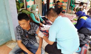Cari Warga yang Belum Divaksin, Polsek Cipeundeuy Lakukan Penyisiran BNBA vaksinasi BNBA