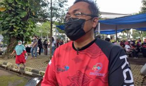 BERIKAN KETERANGAN: Kepala BKKBN Jabar Wahidin beberkan strategi pencegahan stunting di Jabar kepada awak media.