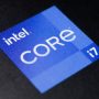 The Intel Corporation logo is seen on a display in a store in Manhattan, New York City, U.S., November 24, 2021. (REUTERS/Andrew Kelly)