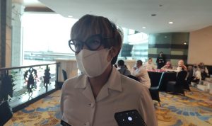 Kepala Disbudpar Kota Bandung, Dewi Kenny Kaniasari saat wawancara bermasa wartawan beberapa waktu lalu. Foto: Yuga Hassani