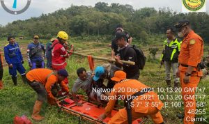 Hendak ke puncak Gunung Bitung, Dua Pendaki Terperosok ke Jurang