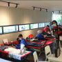 Kegiatan donor darah yang digelar Komunitas Sobat Donor bersama sejumlah komunitas lainnya.