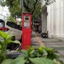 Salah satu mesin parkir berdiri di Jalan Braga, Kota Bandung, Selasa (21/12). (Foto: Yuga Hassani/Jabar Ekspres)