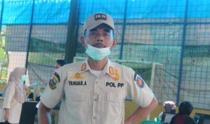 Yanuar Adhi Kasi Trantib Kecamatan Cipeundeuy KBB (Foto: Prajab/Jabar Ekspres)