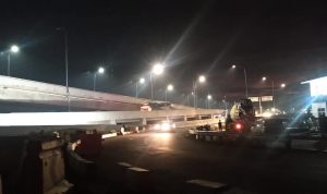 Tol Cisumdawu di dekat gerbang keluar Tol Cileunyi, Kabupaten Bandung. (Jabar Ekspres)