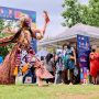 Suasana Pasar Indonesia yang digelar KBRI Pretoria di Hazel Food Market, Pretoria, Afrika Selatan pada Sabtu (4/12/2021). (ANTARA/HO-KBRI Pretoria)