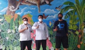 Lukisan Mural Hiasi Kolong Jembatan Flyover ARH, Begini Kata Disporyata Depok