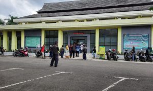 Gedung Disdukcapil Kabupaten Bandung yang siap memberikan pelayanan penerbitan dokumen pendudukan untuk masyarakat Bandung.
