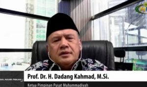 Ketua PP Muhammadiyah Dadang Kahmad, mengatakan mustahil sebuah spirit doll alias boneka bisa dimasuki arwah. (antara/HO Muhammadiyah)