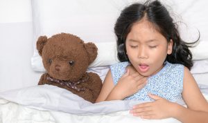 Ilustrasi anak batuk (Foto: Pixabay)