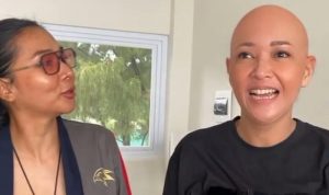 Maia Estianty Botak Karena Ingin Terlihat Mirip Suami Maia Estianty dengan tampilan barunya terlihat Botak. Foto: tangkapan layar video Instagram @maiaestiantyreal