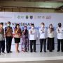 Wali Kota Depok, Mohammad Idris bersama RSUI, Yayasan Wings Peduli dan stakeholder saat kickoff vaksinasi booster di RSUI (Diskominfo).
