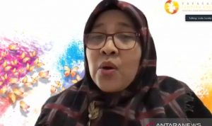 Ketua Yayasan Lentera Anak Lisda Sundari. (ANTARA/ (Muhammad Zulfikar)