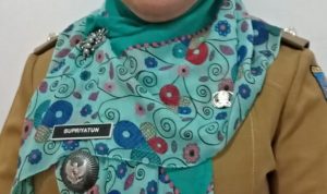Lurah Pasir Gunung Selatan, Supriyatun saat mengkonfirmasi akan memindahkan kantor pelayanan bila bangunan kelurahan mulai direnovasi.