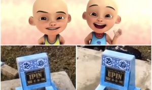 Begini Penjelasan Rumah Produksi Soal Kisah Upin dan Ipin Makam Upin dan Ipin. (Istimewa)