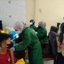 Pelaksanaan vaksinasi di wilayah Kecamatan Tanjungsari, Kabupaten Sumedang. *Istimewa
