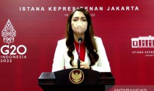 1.362 Kasus Covid-19 Di Indonesia, Capai Angka tertinggi sejak Oktober Tangkapan layar Juru Bicara Pemerintah untuk Penanganan COVID-19 Reisa Broto Asmoro menyampaikan keterangan pers yang diikuti dari YouTube Sekretariat Presiden di Jakarta, Rabu (19/1/2022). (ANTARA/Andi Firdaus).