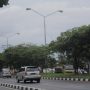 PJU yang ada di salahsatu jalan di Kota Bandung. Kamis (20/1).