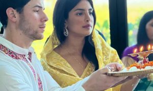 Pasangan Priyanka Chopra dan Nick Jonas yang tengah berbahagia karena dikarunia anak pertama dari ibu pengganti atau Surrogate. foto: Instagram pribadi @priyankachopra