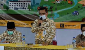 Lima Kelurahan di Cipayung Terkonfirmasi Covid-19, Warga Diminta Perketat Prokes Camat Cipayung, Hasan Nurdin (Diskominfo).