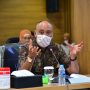 Anggota DPRD Jabar Habullah Rahmad dari Fraksi PAN ketika mendiskusika Reaktivasi Jalur KA Tanjungsari-Rancaekek ke Kemenhub