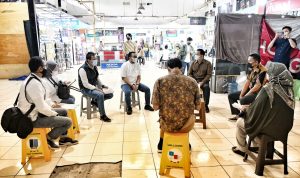 Anggota DPRD Jabar ketika mengunjungi Eks Bisop Rio Kota Cimahi belum lama ini