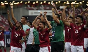 2 Pemain Kunci PSIS Perkuat Timnas, Pihak Klub Minta Kompetisi Ditunda Timnas Indonesia merayakan kegembiraan ketika menjadi Runner UP di Piala AFF 2020, Foto: Twiter Sepak Bola ASEAN @AFFPresse