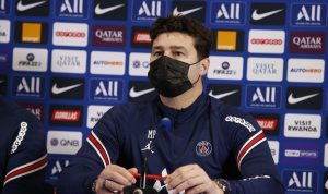Pelatih Paris Saint-Germain (PSG), Mauricio Pochettino . (@PSG_English/Twitter)