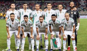 Aljazair, Sang Juara Bertahan Piala Afrika yang Sedang Ketar-ketir Skuad tim nasional Aljazair. (@LesVerts/twitter)