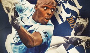 Penjaga gawang Chelsea, Edoaurd Mendy, didapuk sebagai kiper terbaik versi The Best FIFA. (@chelseafc/twitter)