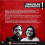 SOLIDARITAS: Seruan KontraS lewat unggahan di media sosial sebagai bentuk solidaritas atas Fatia dan Haris Azhar yang sempat dijemput paksa Polri. (@KontraS/Twitter)