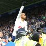 SELEBRASI: Pemain Tottenham Hotspur merayakan kemenangan, beberapa waktu lalu. (@spursofficial/twitter)