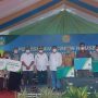 Para petani mendapatkan santunan BPJS Ketenagakerjaan