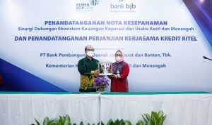 bjb Jalin Kerjasama dengan Kementerian Koperasi dan UKM dalam Penyaluran Kredit Ritel Kredit ritel bank bjb