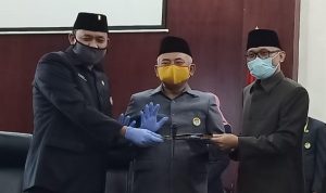 Pelaksanaan Paripurna DPRD Kota Bekasi bersama Wali Kota Bekasi mengenai laporan LKPJ 2019