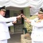 Tri Adhianto (kiri) Sebagai Plt Wali Kota Bekasi ketika bersama Rahmat Efendi Foto Twiter Tri Adhianto