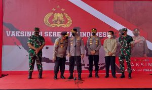 Ribuan Siswa SD di Kabupaten Bandung Ikuti Vaksinasi Covid-19 Massal