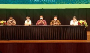 Konferensi pers, Dies Natalis ke-67 Unpar. Kamis (13/1). (Foto: Sandi Nugraha/Jabar Ekspres)