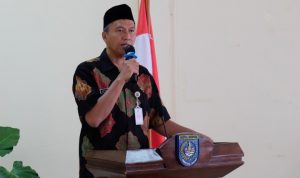 Asisten Ekbang Setda Kota Depok, Sidik Mulyono, memberi tanggapan soal partisipasi perempuan dalam keluarga. (Istimewa)