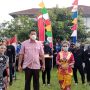 Politisi Partai Demokrasi Indonesia Perjuangan (PDIP) Maruarar Sirait saat hadiri milangkala Sukma Sajati di Desa Cipacing, Kecamatan Jatinangor, Kabupaten Sumedang.