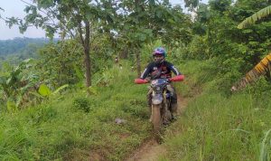 DAM Ajak Jelajah Alam Komunitas Honda CRF150L Purwakarta Peserta Komunitas Honda CRF150L.