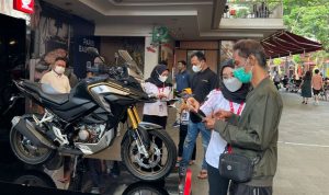 New CB150X Sapa Warga Bekasi, Dengan Beragam Promo Menarik